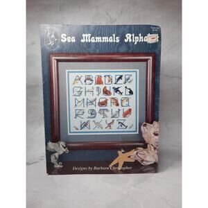 Sea Mammals Alphabet A Pegasus Publication Cross Stitch Pattern #309**